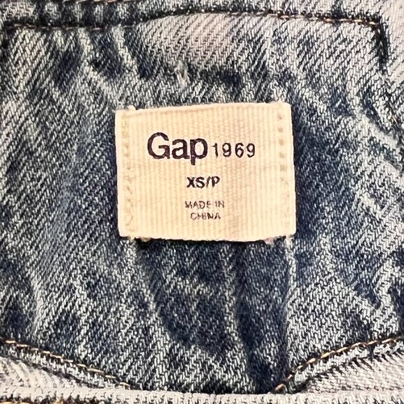 Gap 1969 Patchwork Denim Overalls, XS - Picture 4 of 7